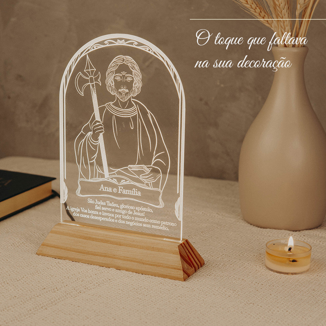 Luminária de São Judas Tadeu