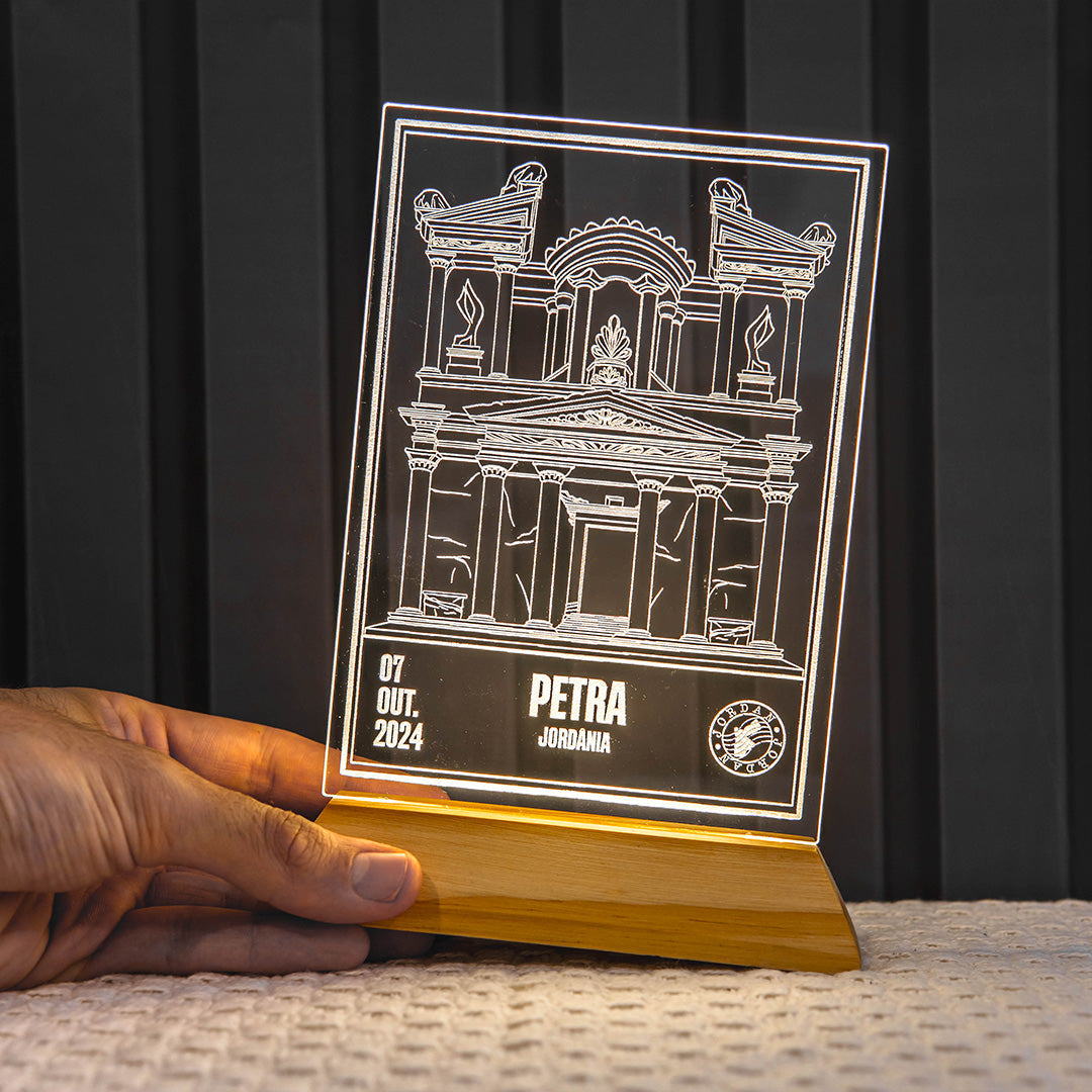 Luminária Petra Jordânia