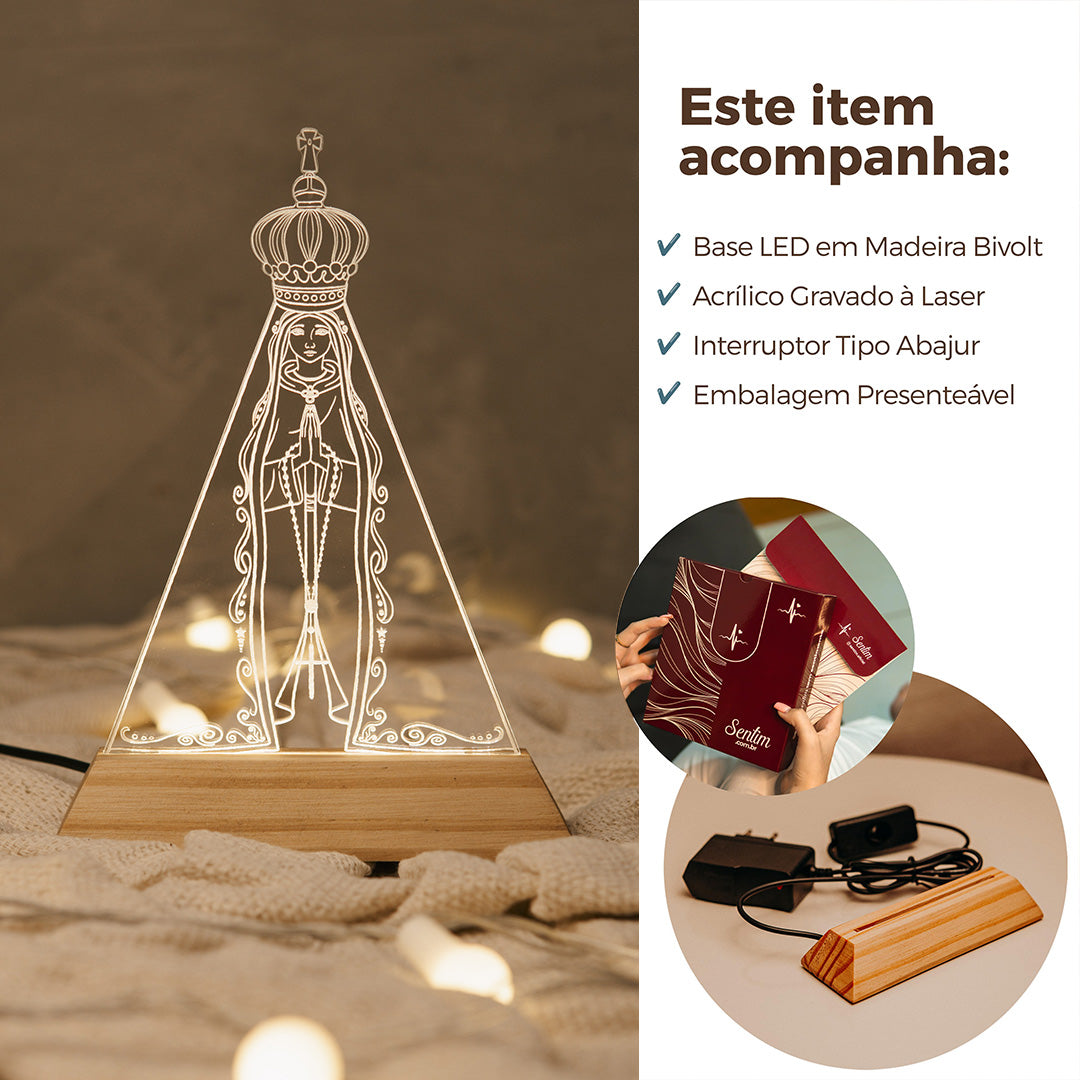 Luminária Nossa Senhora de Fátima