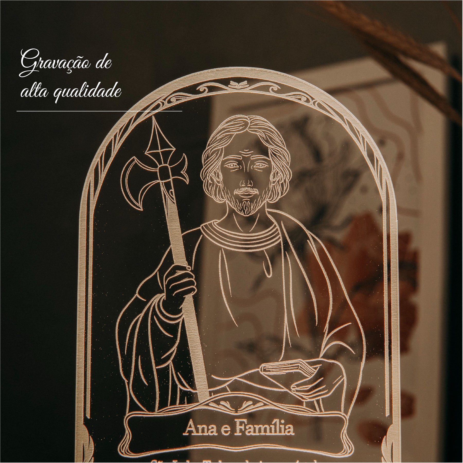 Luminária de São Judas Tadeu