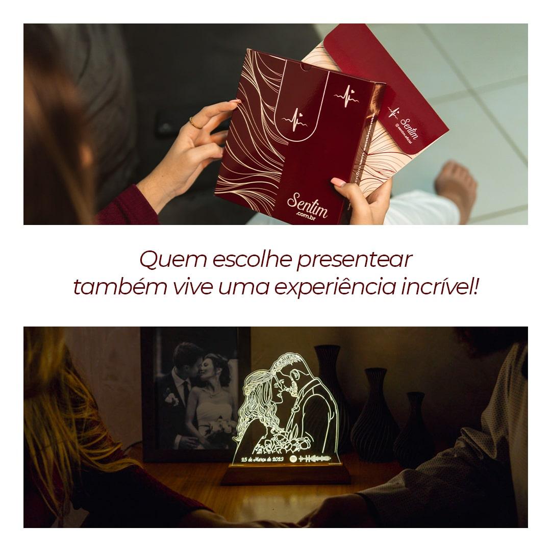 Luminária Personalizada Com Foto