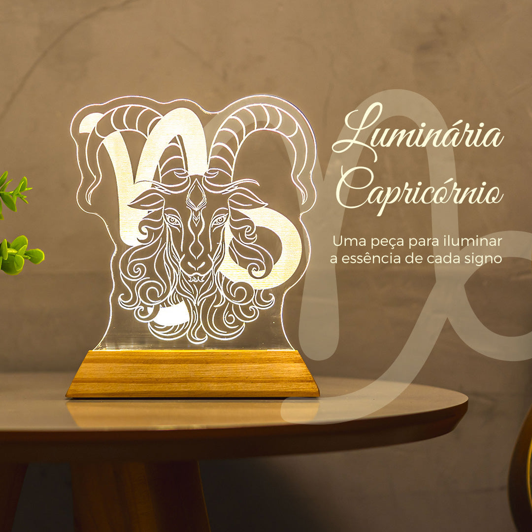 Luminária Signos Capricórnio