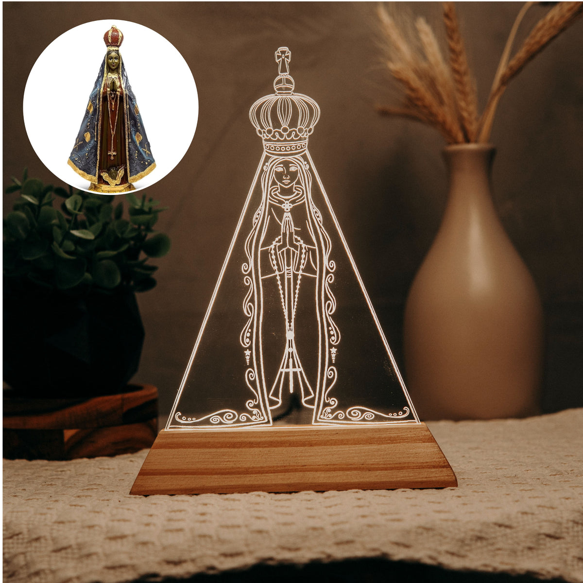Luminária Nossa Senhora de Fátima