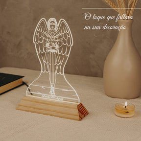 Luminária Arcanjo São Miguel
