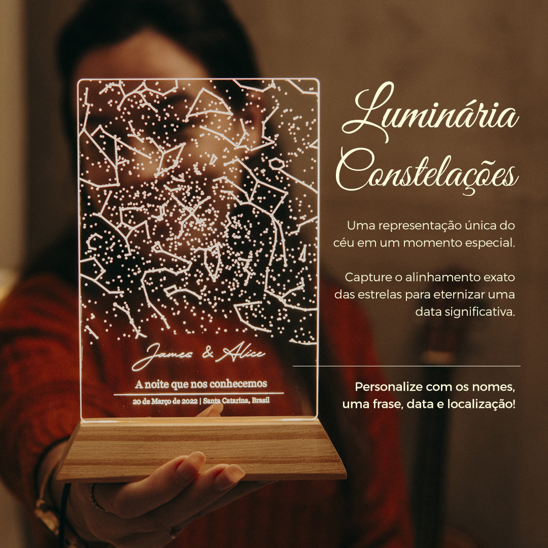 Luminária Constelações