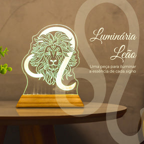 Luminária Signos Leão
