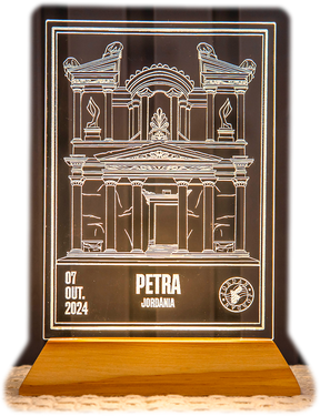 Luminária Petra Jordânia