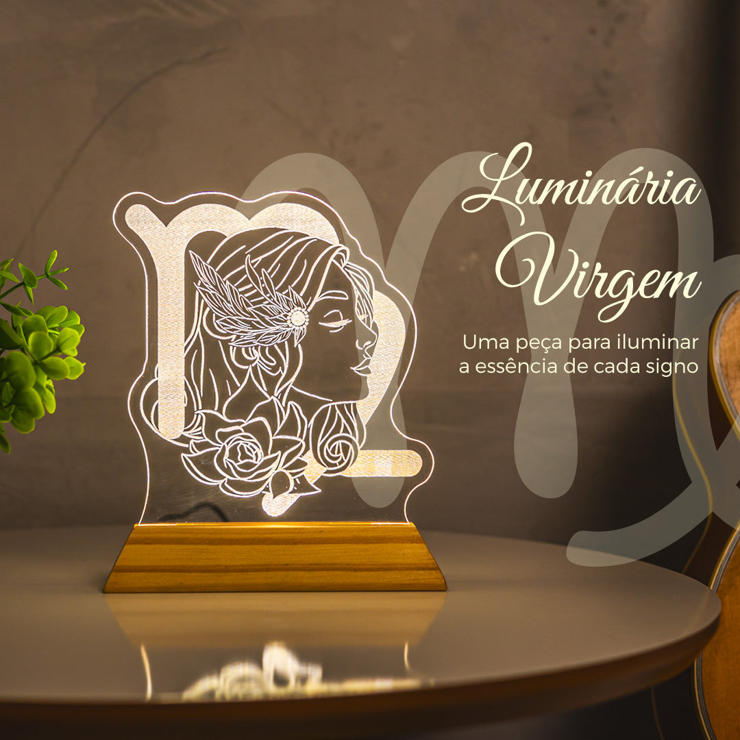 Luminária Signos Virgem