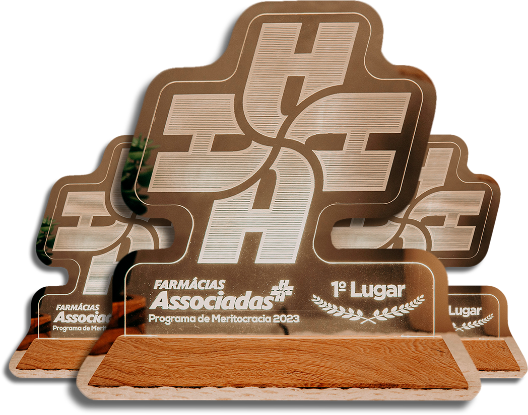 Luminária Troféu Iluminado