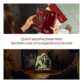 Luminária Personalizada Com Foto