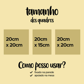 Quadros Mãe Amor Sem Fim - Kit Personalizado Com Foto